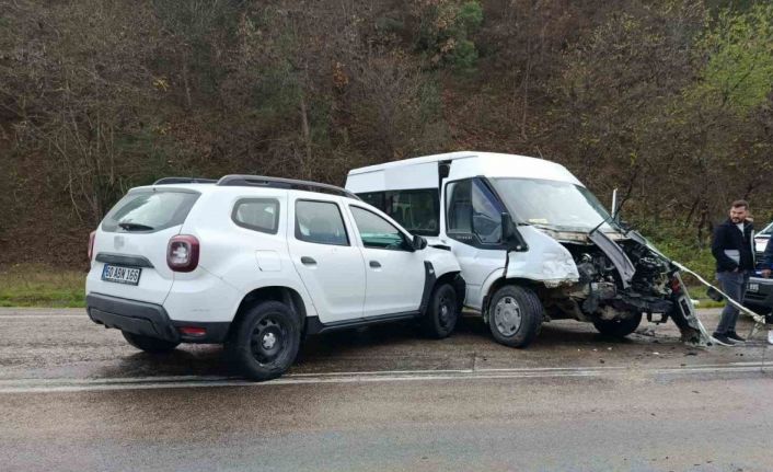Tokat’ta zincirleme kaza: 9 yaralı