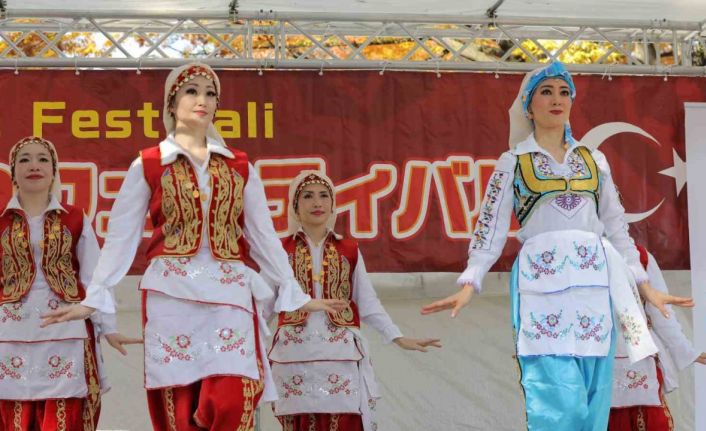 Tokyo’daki Türkiye Festivali renkli görüntülere sahne oldu