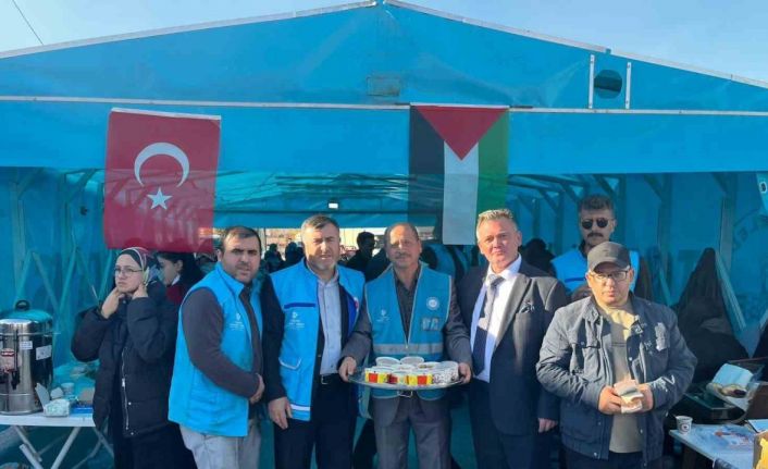 Tomarza’da Gazze için hayır panayırı yapıldı