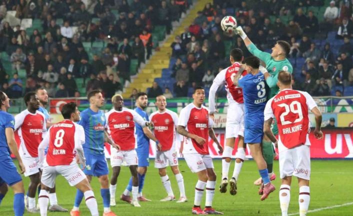 Trendyol Süper Lig: Çaykur Rizespor: 1 - Fatih Karagümrük: 0 (Maç sonucu)