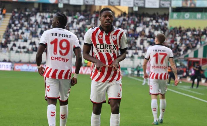 Trendyol Süper Lig: Konyaspor: 0 - Samsunspor: 2 (İlk yarı)