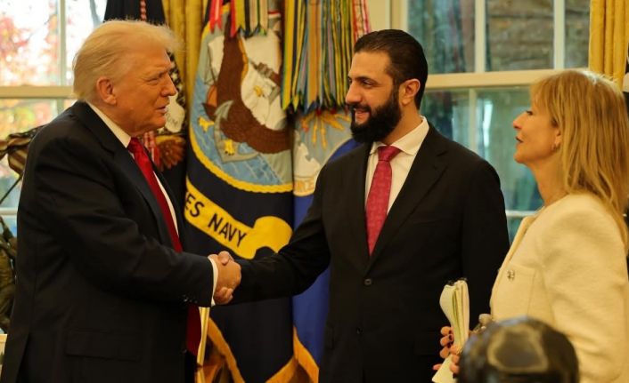 Trump ve eş-Şara bölgesel ve uluslararası konuları ele aldı