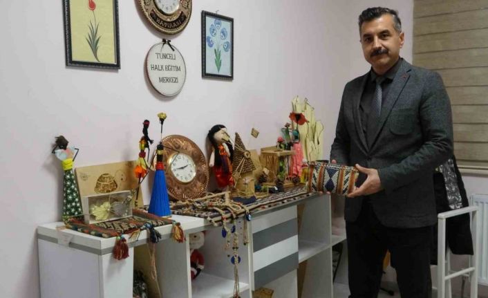 Tunceli Halk Eğitim’den 62 kursla, bin 162 kursiyere eğitim desteği