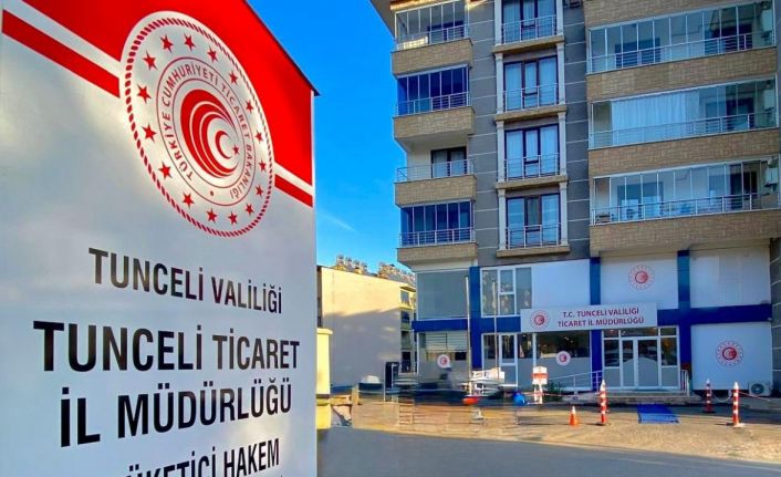 Tunceli’de tüketicilerden 1 ayda  984 bin liralık şikayet başvurusu