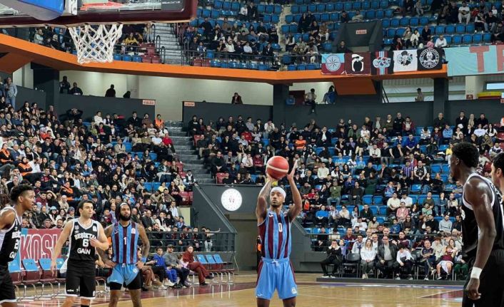 Türkiye Sigorta Basketbol Ligi: Trabzonspor: 84 - Beşiktaş: 98