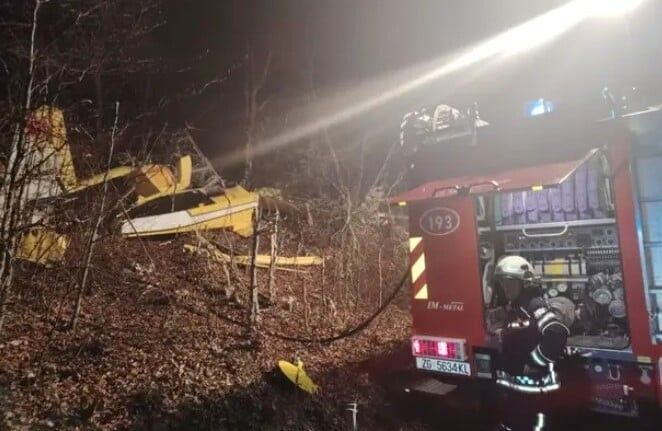 Türkiye’ye ait yangın söndürme uçağı Hırvatistan’da düştü: 1 şehit