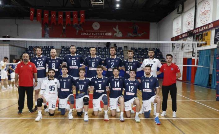 TVF Erkekler 1. Ligi: Düzce Belediyesi Spor Akademisi, rakibini 3-0’la geçti