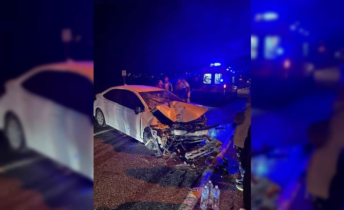 Ula’da trafik kazası:2 yaralı