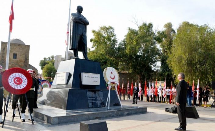 Ulu Önder Atatürk, vefatının 87. yıldönümünde KKTC’de anıldı