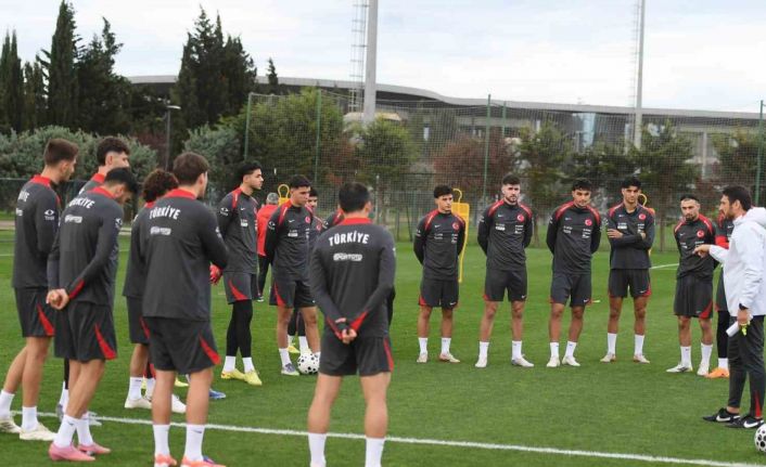 Ümit Milli Takım, Ukrayna ve Litvanya maçlarının hazırlıklarına devam etti