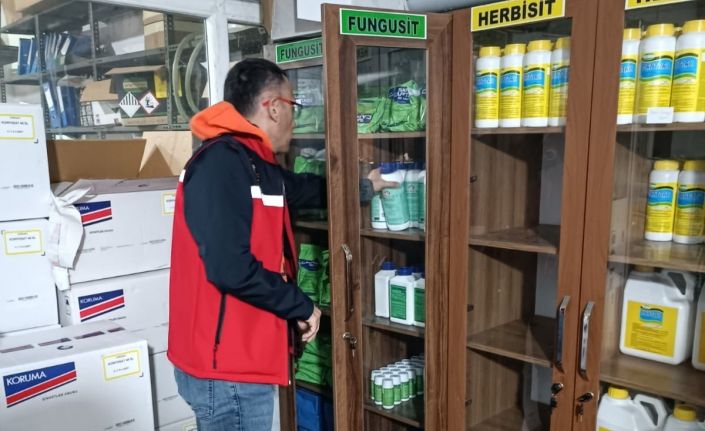 Uşak’ta bitki koruma ürünü denetimleri sürüyor