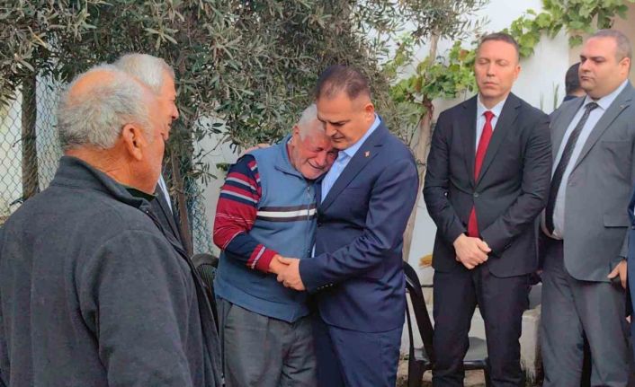 Vali Akbıyık, Şehit Astsubay Kuran’ın ailesine taziyede bulundu