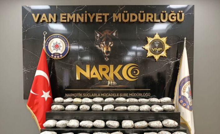 Van’da 19 kilo 660 gram skunk ele geçirildi