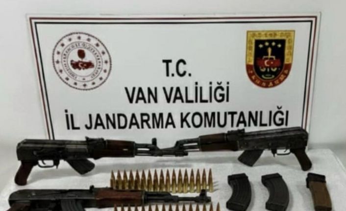 Van’da 3 adet uzun namlulu silah ele geçirildi