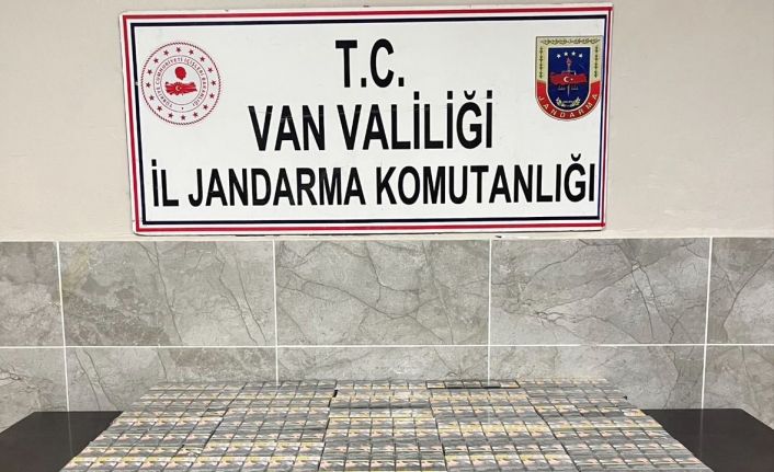 Van’da 3 bin 75 paket kaçak sigara ele geçirildi