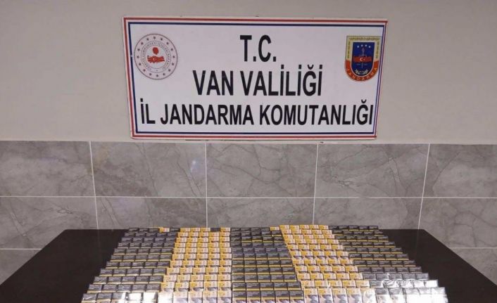 Van’da kaçak sigara ve malzeme ele geçirildi
