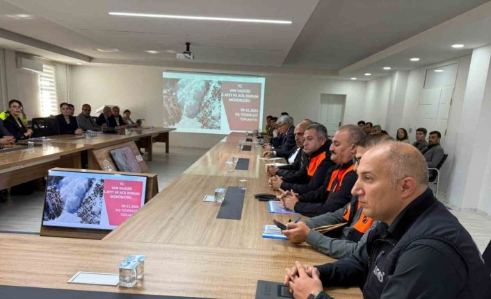 Van’da ’Kış mevsimi trafik tedbirleri’ toplantısı yapıldı