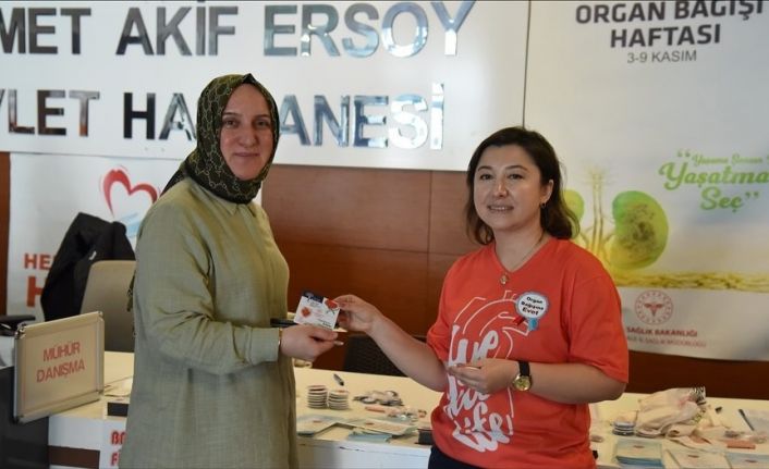 Vatandaşlardan organ bağışına yoğun ilgi