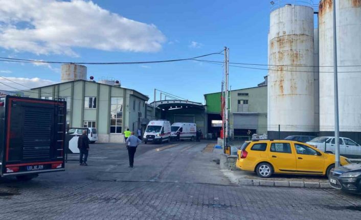 Yağ fabrikasında patlamada: 10 yaralı
