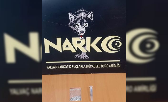 Yalvaç’ta uyuşturucu operasyonu: 2 kişi yakalandı