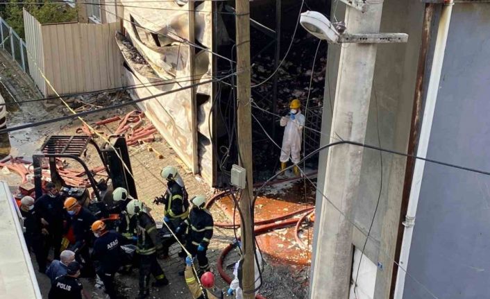 Yangında hayatını kaybeden 6 kişinin cansız bedeni morga kaldırıldı