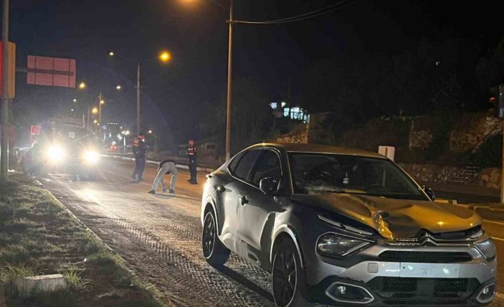Yatağan’da otomobilin çarptığı çocuk yaralandı