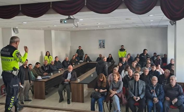 Yatağan’da servis sürücülerine eğitim