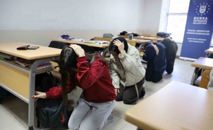 YKS Hazırlık Merkezi’nde deprem ve tahliye tatbikatı