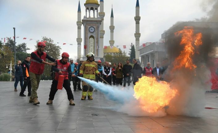 Yunusemre’de deprem tatbikatı