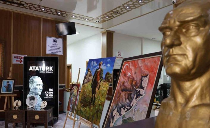 Yunusemre’den Atatürk anısına anlamlı sergi