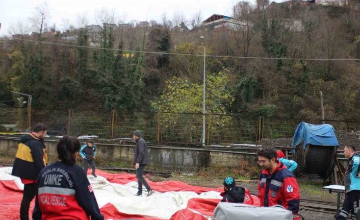 Zonguldak il afet saha tatbikatı hazırlıkları tamamlandı