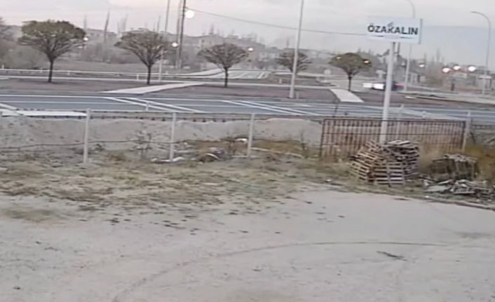 18 kişinin yaralandığı kaza güvenlik kamerasında