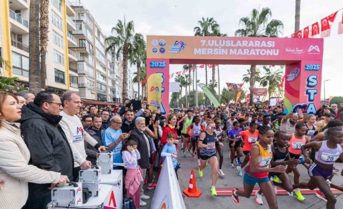 7. Uluslararası Mersin Maratonu başladı
