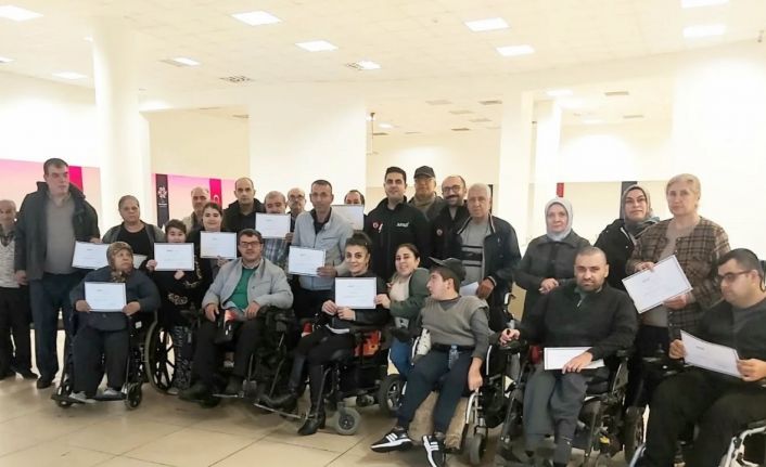 AFAD ve Kızılay’dan engelli bireylere hayat kurtaran eğitim