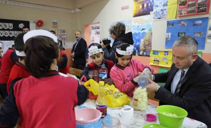 Ağrı’da öğrenciler günlük yaşam becerilerini atölyelerde öğreniyor