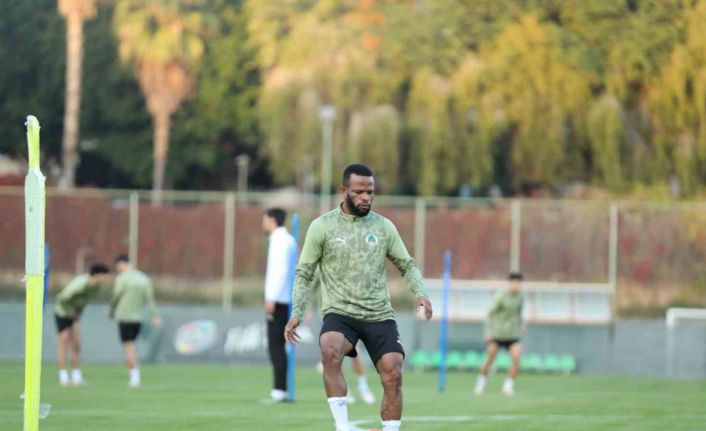 Alanyaspor, Kayserispor maçının hazırlıklarına başladı