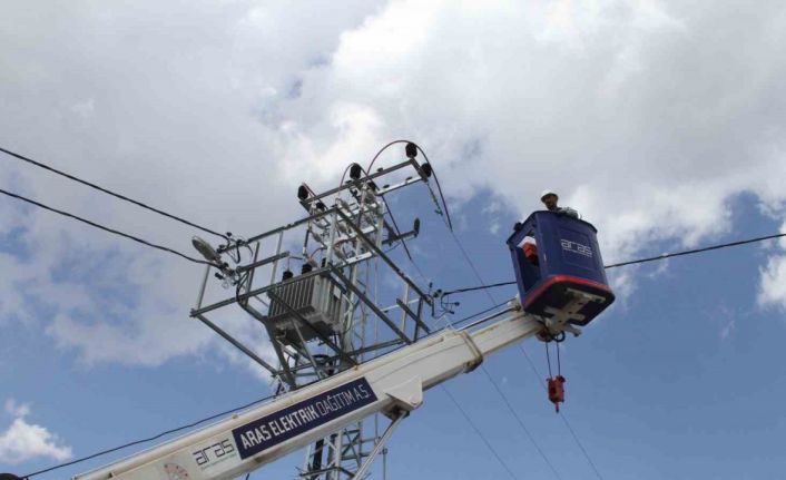 Aras EDAŞ, Patnos’ta enerji altyapısını güçlendirmeyi sürdürüyor