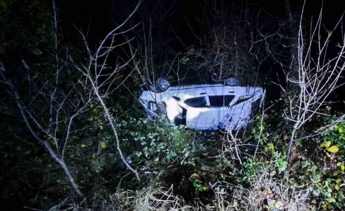 Artvin’de otomobil uçuruma yuvarlandı: 4 yaralı