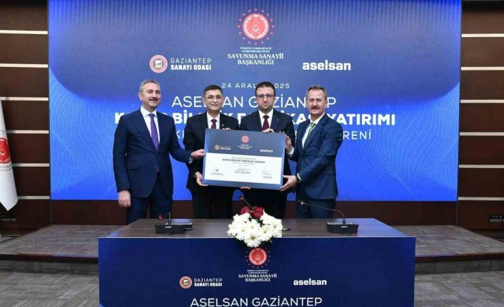 Aselsan Gaziantep Kayar Bilezik Fabrikası İçin Ortaklık İmza Töreni Gerçekleştirildi