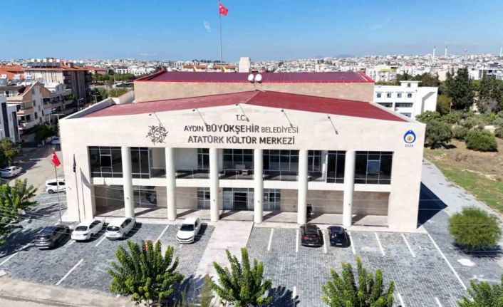 Aydın Büyükşehir Belediyesi Atatürk Kültür Merkezi Didim’de hizmete açıldı