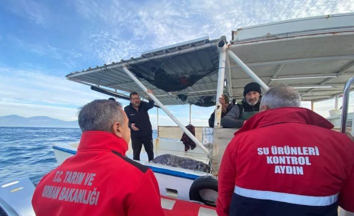 Aydın’da su ürünleri denetimleri aralıksız sürüyor