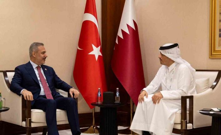 Bakan Fidan, Katarlı mevkidaşı Al Thani ile görüştü