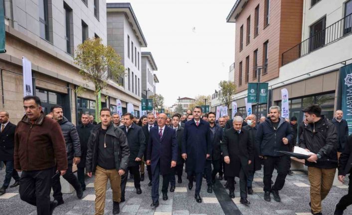 Bakan Kurum, Suriçi Çarşısı birinci etabın açılışını yaptı: "Bu proje bir vizyon eseridir, bir medeniyet iddiasıdır"