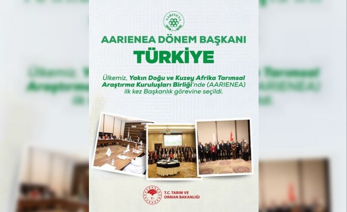 Bakan Yumaklı: "Ülkemiz, AARIENEA’da ilk kez başkanlık görevine seçildi"