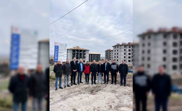 Başkan Albayrak, TOKİ çalışmalarını yerinde inceledi