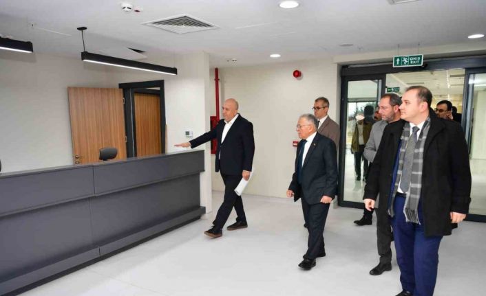 Başkan Büyükkılıç’tan Saffet Arslan Palyatif Bakım Merkezi’ne yakın takip