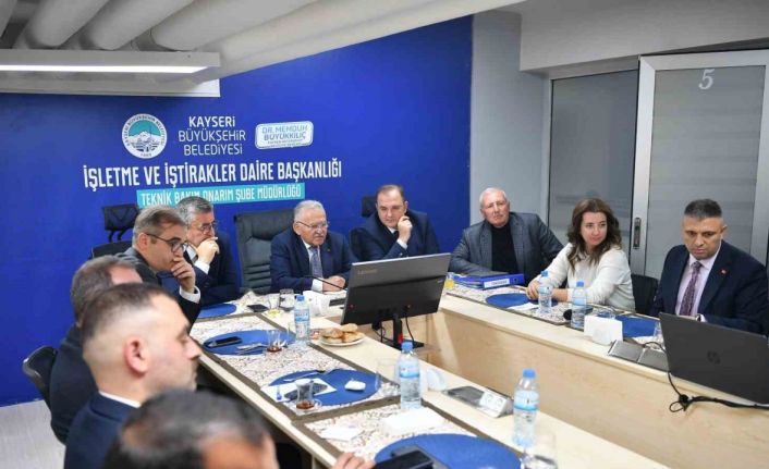 Başkan Büyükkılıç’tan ’teknik’ buluşma