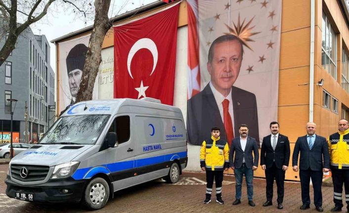 Başkan Ercan Özel’in çağrısı karşılık buldu: Hasta nakil aracı hizmete girdi