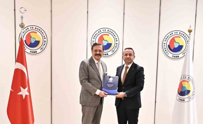 Başkan Güngör, başkan Hisarcıklıoğlu’na dosya sundu