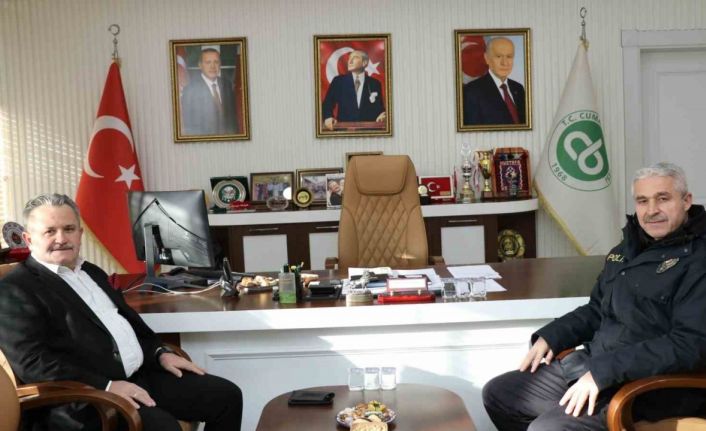 Başkan Koloğlu, Emniyet Müdürü Ergüder’i ağırladı